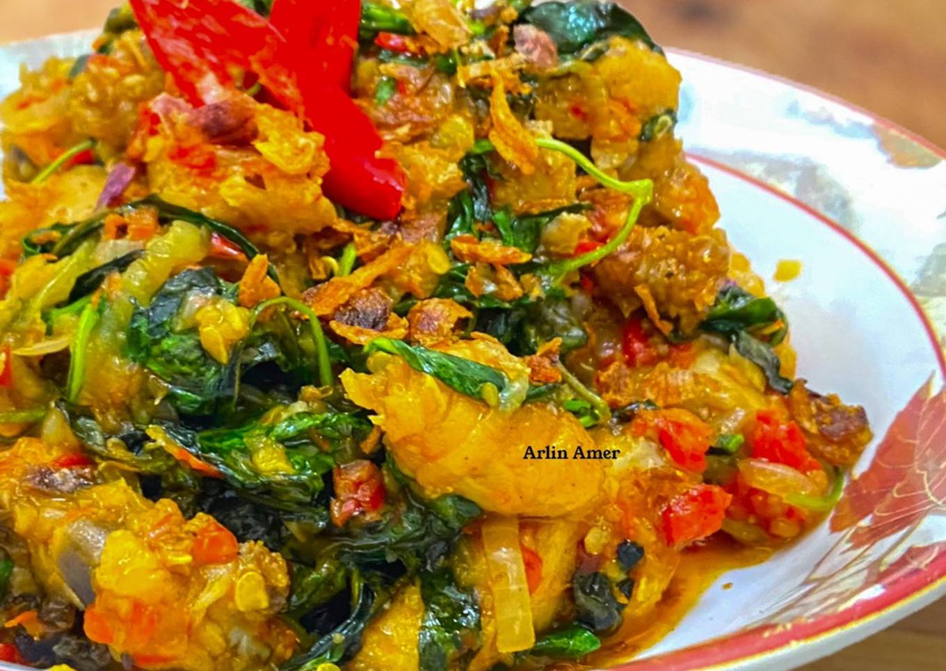 Ayam Pedas Kemangi (tanpa Kunyit)