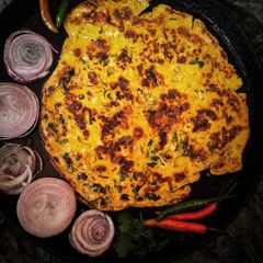 Breakfast omelette A picture of Breakfast omelette.