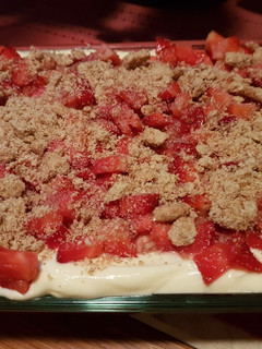 Una foto de Tiramisú de Fresas
