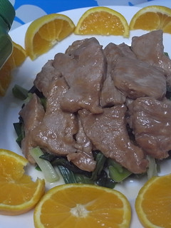 【康寶鮮味炒手】醬爆肉片炒皇宮菜 的食譜成品照片