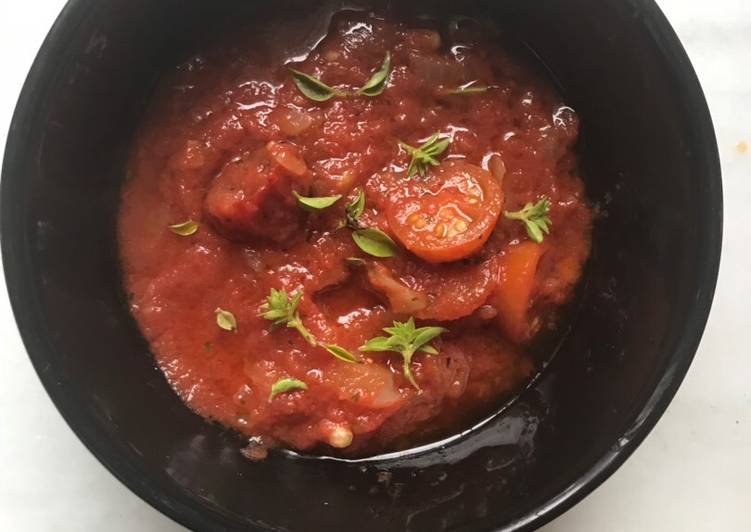 Salsa tres tomates