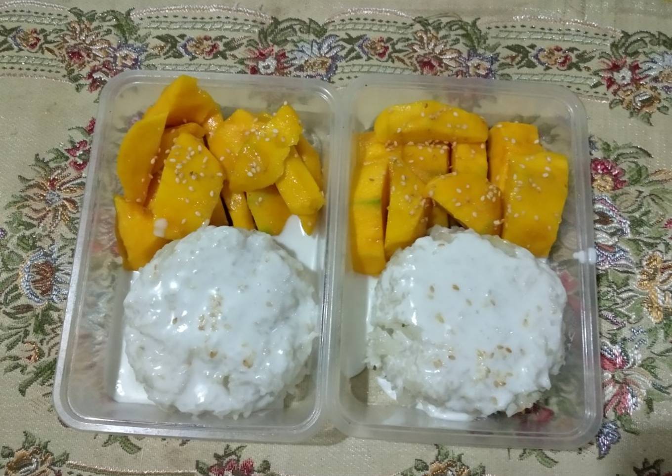 Mango sticky rice manis-legit-so pasti enak