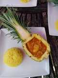 Tropical Pineapple Chicken Curry