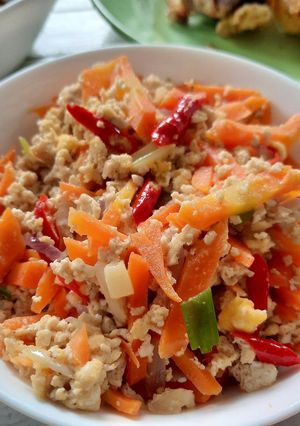 Foto resep Tumis Wortel Tahu Telor