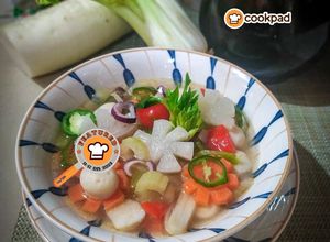 Gambar Sup Daikon Saderi