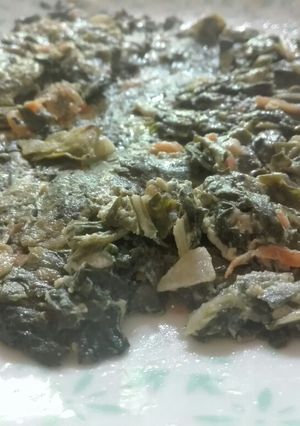 Una foto de Tortilla de acelga para diabético resistente insulina