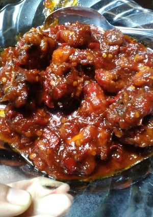 Foto resep Ayam saos pedas