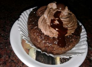 Una foto de Volcán de Chocolate