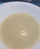 Sopa de papa con apio