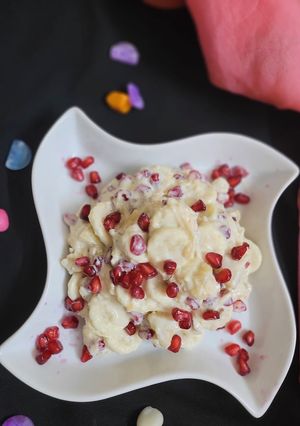 फ़्रूट क्रीम (fruit cream recipe in Hindi) रेसिपी मुख्य फोटो