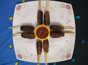 A picture of kebab roll