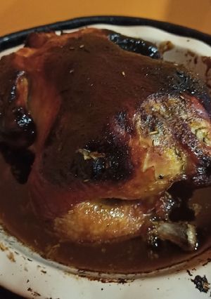 Фото Курица в духовке целиком 🐔.