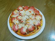 Hình ảnh của pizza thịt bò