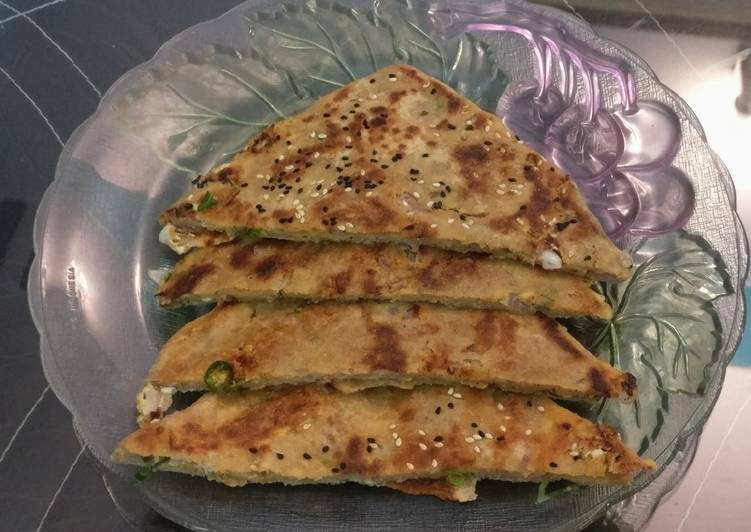 Simple Way to Make Perfect Stuffed shahi paneer paratha