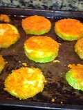 Calabacines rebozados al horno