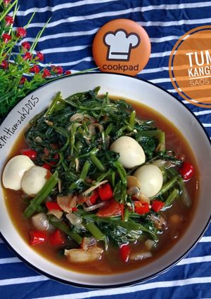 Foto resep Tumis kangkung saos tiram