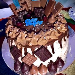 A picture of Chocolate Drip cake.