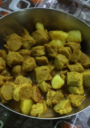 A picture of সয়াবিনের তরকারি.