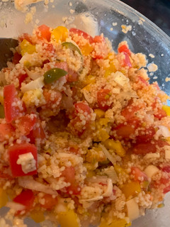 Una foto de Ensalada de cuscús
