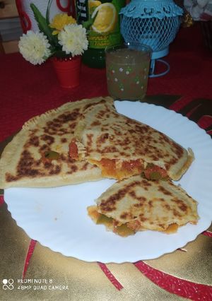 صورة لوصفة كسرة محشية