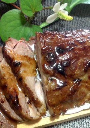 桔子醬叉燒肉 的食譜成品照片