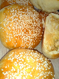 Une photo de Buns aux poulet