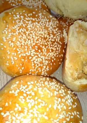 Une photo de Buns aux poulet