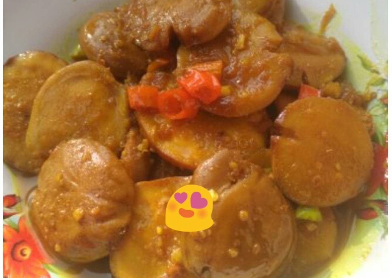 Rica-rica jengkol pedas