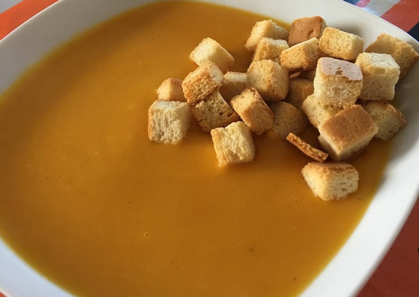 Crema de zanahorias y calabaza 🎃