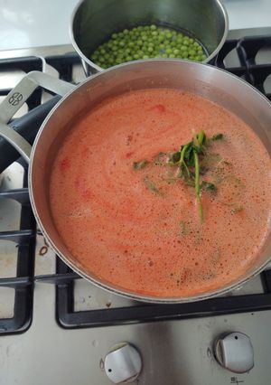 Una foto de Sopa de pasta