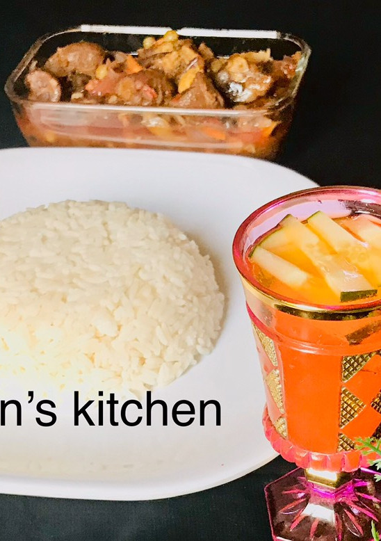 A picture of Rice with kidney source.