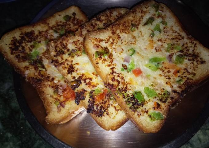 Rawa malai toast recipe main photo