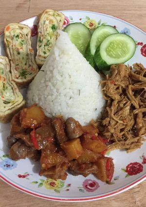Foto resep Nasi jeruk purut