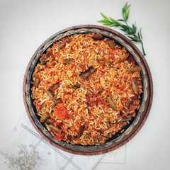 لوبیا پلو با گوشت تکه ای😍-レシピのメイン写真