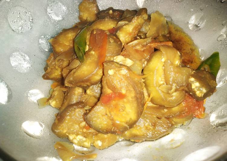 INI DIA! Resep Tumis terong pedas