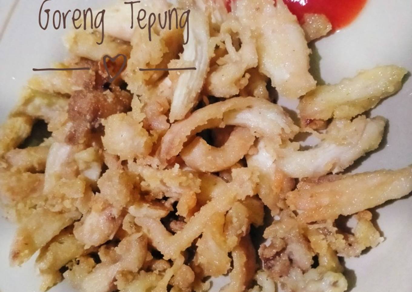 322. Ayam Suir Goreng Tepung