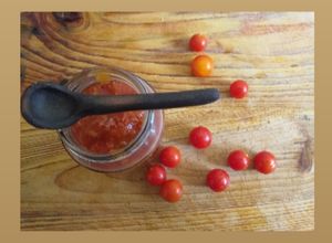 Una foto de Salsa de tomates cherrys 🍅