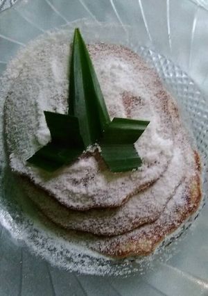 Foto resep pancake apel