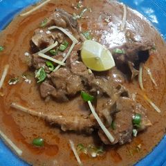 A picture of Mutton nihari with home made nihari masala.