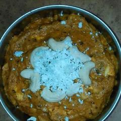 Cashew paneer A picture of Cashew paneer.