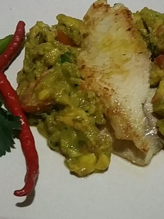 Foto resep Ikan Dori Panggang Saus Guacamole (Saus Alpukat ala Meksiko)
