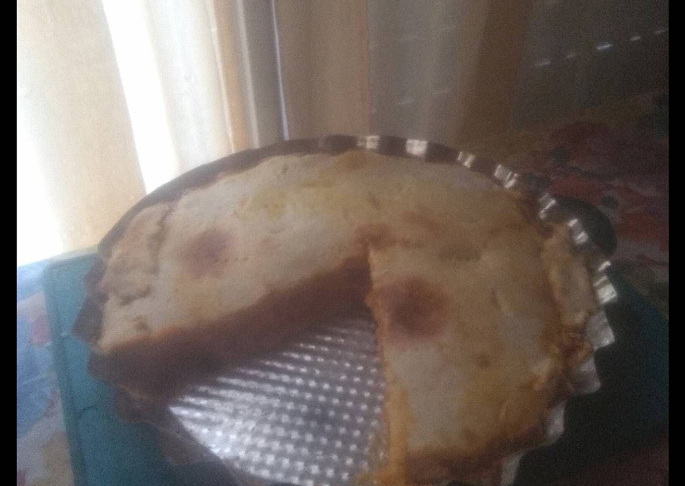 Tarta de calabaza con masa casera sin huevo y sin manteca 🎃
