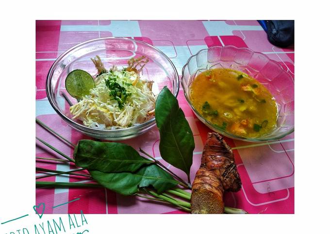 Soto ayam simple ala mama bunda