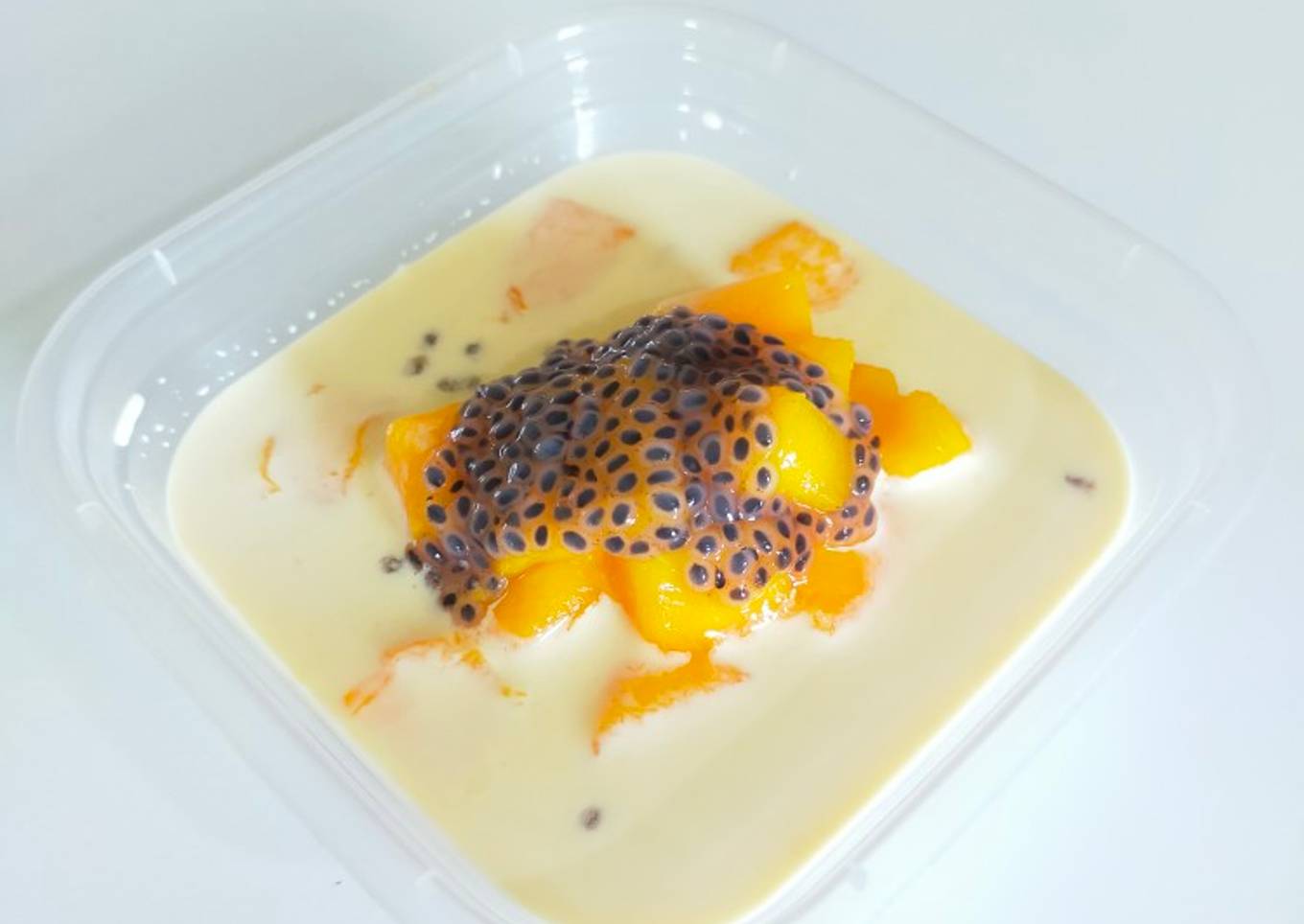 Resep Mango cheese milk Anti Gagal