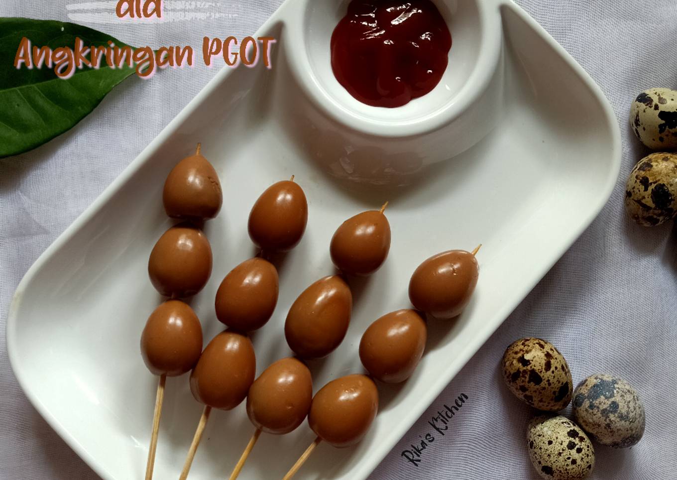 Sate Telur Puyuh ala Angkringan PGOT