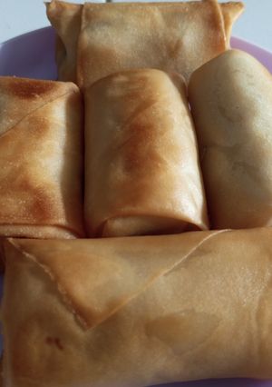 Foto resep Lumpia Pisang Coklat