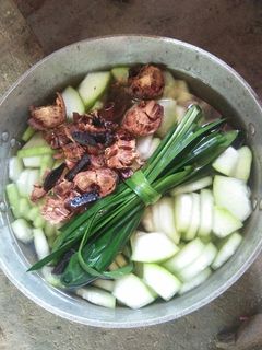 Hình của món Nước sâm bí đao.