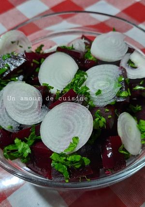Une photo de Salade de betterave 🍴