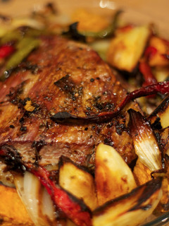 Una foto de Carne al horno