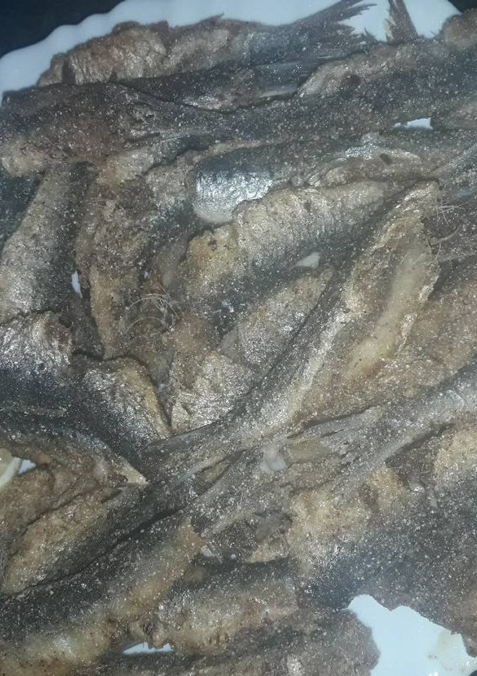Una foto de Sardinas fritas